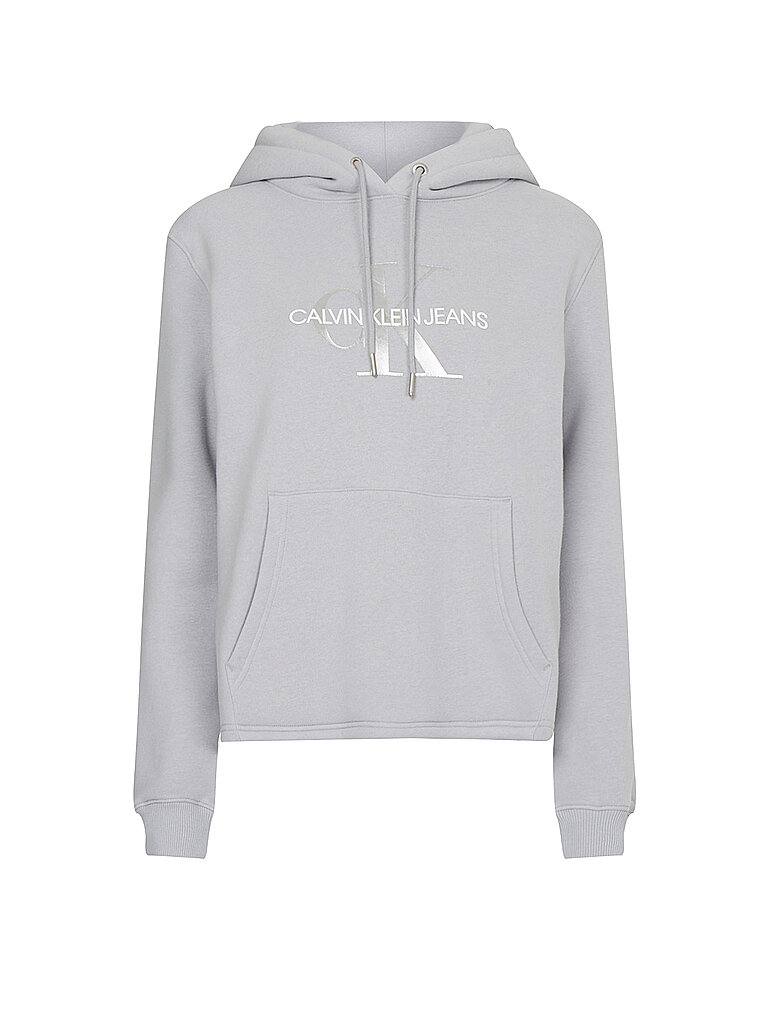 CALVIN KLEIN JEANS Kapuzenpullover - Hoodie grau | XS